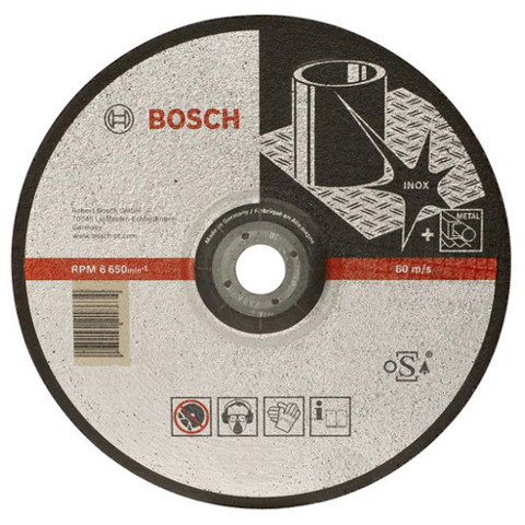 Отрезной круг, прямой, Bosch Expert for Inox 115x2.0x22.2 мм