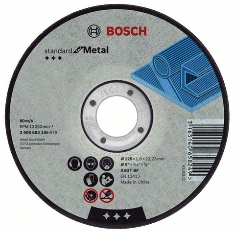 Отрезной круг Bosch Standard for Metal 180х3мм