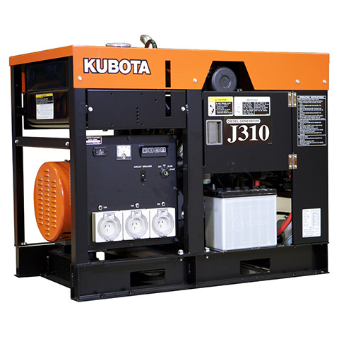 Дизельный генератор Kubota J310