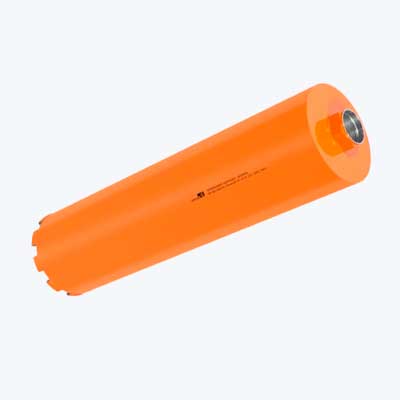 Коронка алмазная 92х450 R 1 ¼'' - 8 сегментов БАКАУТ