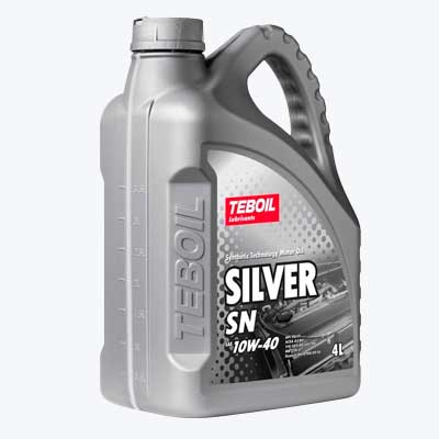 Масло моторное TEBOIL Silver SN 10W-40 канистра 4 л