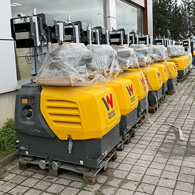 Поступление на склад вибротрамбовок WACKER BS 68-4A . 