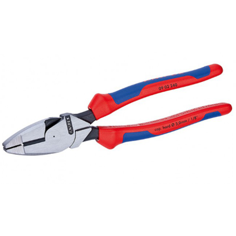 Клещи с токоведущим кабелем "Lineman’s Pliers" KNIPEX KN-0902240