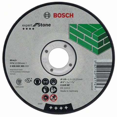 Отрезной круг, прямой, Bosch Expert for Stone 230 мм
