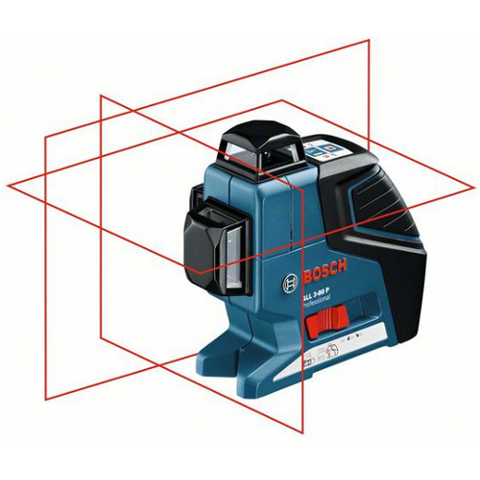 Линейный лазерный нивелир (построитель плоскостей) Bosch GLL 3-80 P Professional + BM1 L-Boxx
