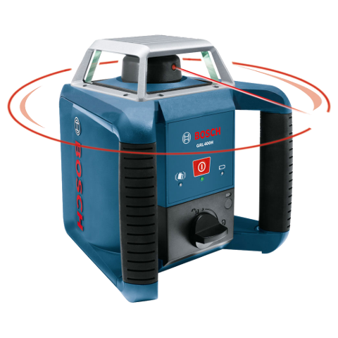 Ротационный лазерный нивелир Bosch GRL 400 H SET