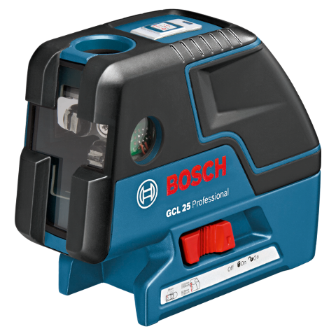 Линейный точечный лазерный нивелир Bosch GCL 25 Professional + BS 150
